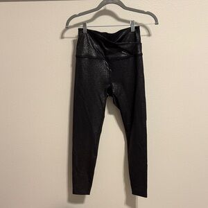 Beyond Yoga Shimmering Black Leggings